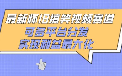 揭秘最新怀旧搞笑视频赛道：多平台分发策略，实现收益最大化！