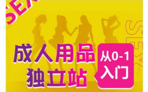 从零开始学习成人用品独立站建设：完整运营流程教学，七款热门成品独立站推荐【揭秘】