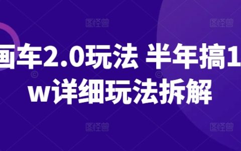 AI汽车绘画2.0版本攻略：半年内赚取10万元+，详细操作模式解析【独家揭秘】