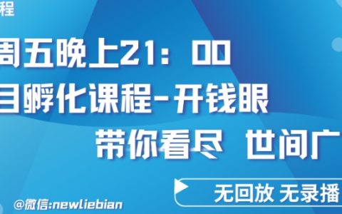 4月26日内部回放：项目孵化-开钱眼赚钱底层逻辑深度揭秘