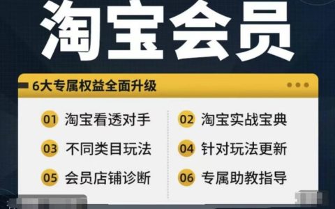 淘宝课程全解析:从新手到高手的实战秘籍,揭秘竞争对手策略,打造电商成功之路