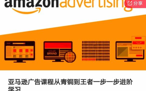 亚马逊广告实战教程:从入门小白到营销大师,逐级提升学习攻略