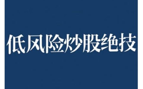 2024年低风险股票投资实战训练营：稳健操作实现高收益