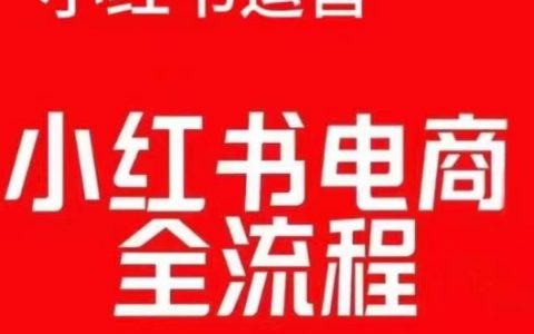 红薯电商实战教程：小红书电商平台全流程操作指南