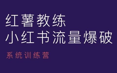 小红书内容运营课,小红书运营学习终点站