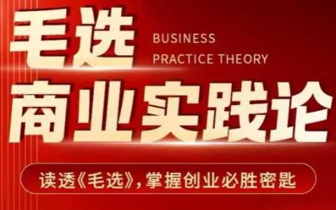 毛选商业智慧解析:掌握创业成功秘诀