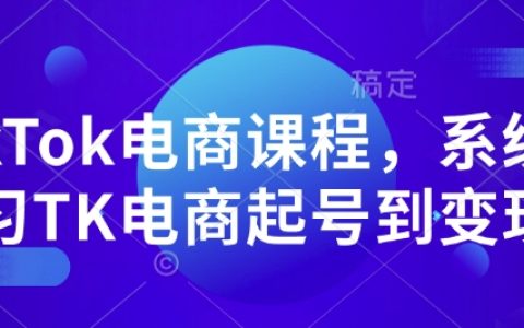 掌握TikTok电商技巧：全面学习TK开店到盈利实战课程