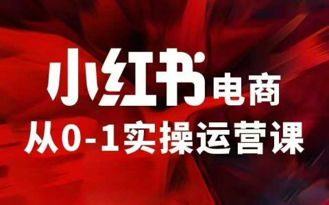 小红书电商实战攻略：97节VIP精品课程助力你的社交电商之路