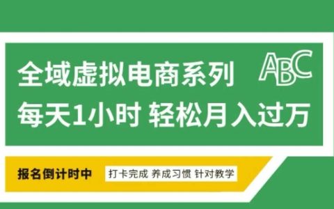 2025虚拟电商零违规日入过万实战：全自动多平台矩阵玩法，小白7天搭建变现系统