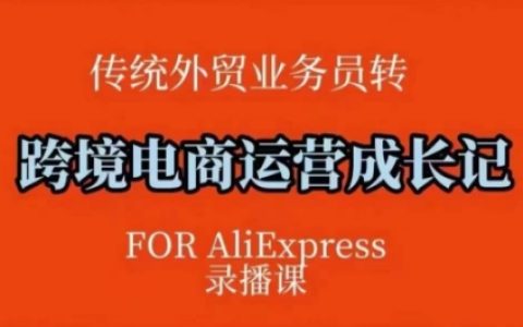 速卖通跨境电商运营课程，涵盖方法论与后台实操，逻辑清晰全面提升