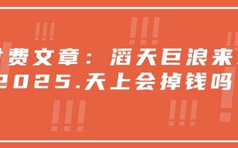 2025年财富机遇:天上真的会掉钱吗?揭秘未来赚钱趋势