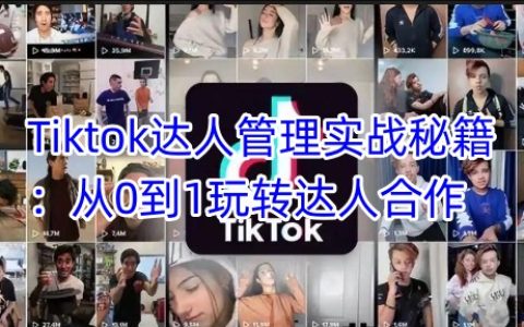 TikTok达人营销策略全攻略：新手入门到高效合作实战