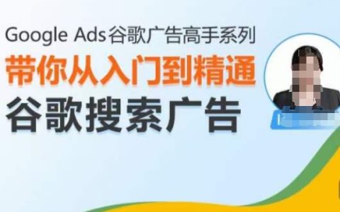 英子出海广告：谷歌搜索广告0到1入门系统课(2025)