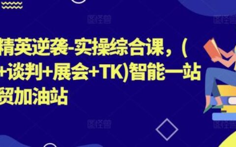 外贸大表姐：外贸团队必修课(拓客+谈判+展会+TK+智能一站式外贸加油）