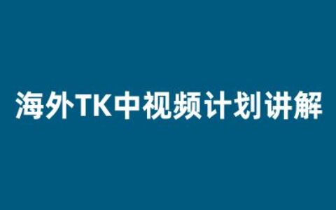 TK云展社+长江解说Tiktok，中视频实操全栈课