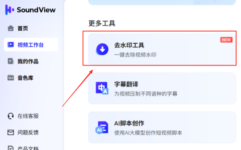 视频去水印去字幕网站,声动视界，免费好用