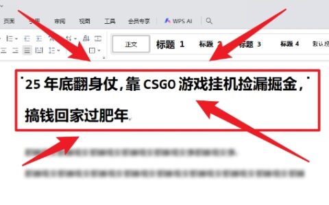 25年底翻身仗，靠CSGO游戏挂G捡漏掘金，搞钱回家过肥年【揭秘】