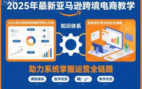 2025年最新亚马逊跨境电商教学，助力卖家系统掌握亚马逊运营全链路知识