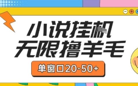 最新小说挂G自撸玩法本人实操单窗口20-50+可矩阵放大操作【揭秘】