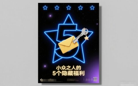 付费文章：小众之人的5个隐藏福利