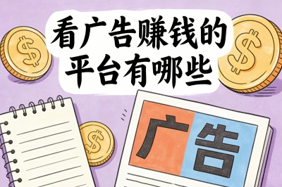 看广告赚钱的平台有哪些