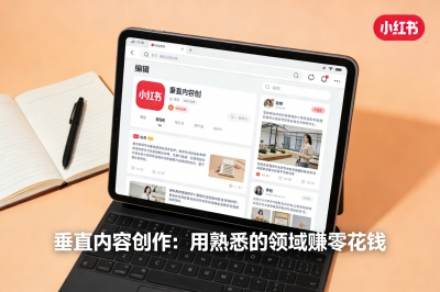 垂直内容创作：用熟悉的领域赚零花钱