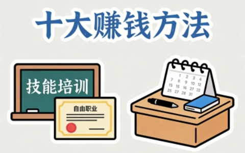 2026最新盘点！这十大赚钱方法，总有一种适合现在的你！