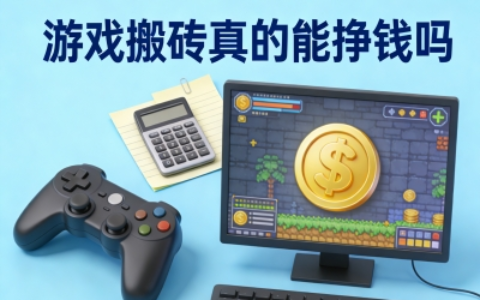 游戏搬砖真的能挣钱吗?3步科学入门方法,新手也能安全稳定变现