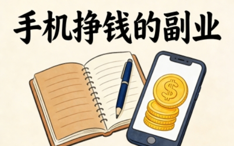 宅家赚钱首选!5个宝藏手机挣钱的副业分享,掌握技巧收益翻倍
