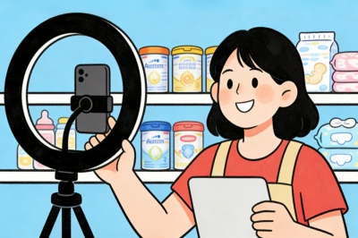 母婴专场直播带货