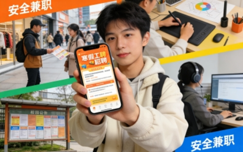 寒假工在哪个平台找?精选5大靠谱兼职渠道,助你安全赚取第一桶金