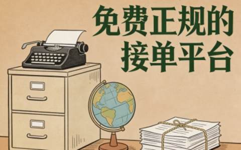 免费正规的接单平台推荐:5个高口碑零费用平台,正规结算安心接单
