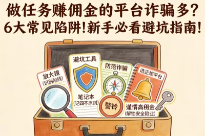 做任务赚佣金的平台骗局揭秘