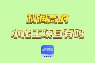 利润高的小化工项目有吗