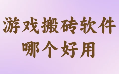 2025最新版实测：哪些游戏搬砖/自动挂机软件好用？躺着赚还能信吗？