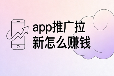 app推广拉新怎么赚钱