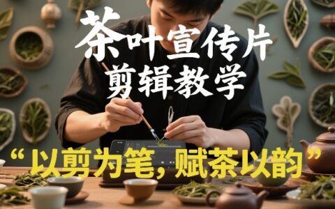 茶叶宣传片剪辑教学，以剪为笔，赋茶以韵，新手也能拍出高级感