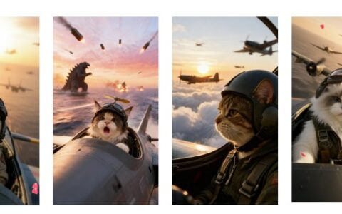 哥斯拉侵入了我的家乡–喵喵版短视频制作教学，快速起号涨粉