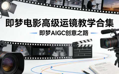 即梦电影高级运镜教学合集，即梦AIGC创意之路