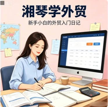 小红书湘琴学外贸，外贸人的知识库