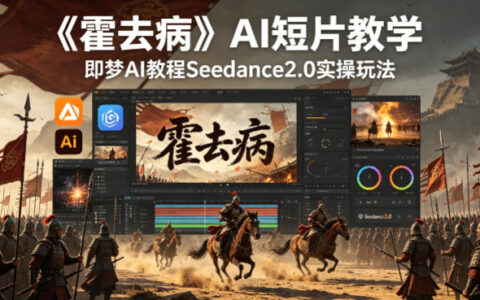 《霍去病》AI短片教学，即梦AI教程Seedance2.0实操玩法