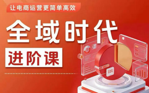 全域时代进阶课，更简单高效的全域投放实操，让电商运营更简单高效