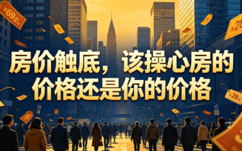 付费文章：房价触底，该操心房的价格还是你的价格