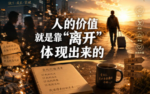 人的价值为什么往往要等到“离开”才会显现？