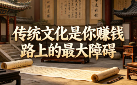 别怪自己穷：传统文化才是你赚钱路上的最大障碍