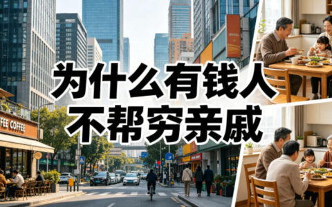 有钱人为什么不帮穷亲戚？背后的真相与考量