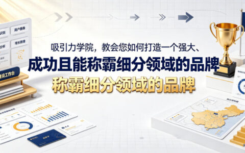 吸引力学院亲授：如何打造一个强大、成功并称霸细分领域的品牌？【原创双语字幕】