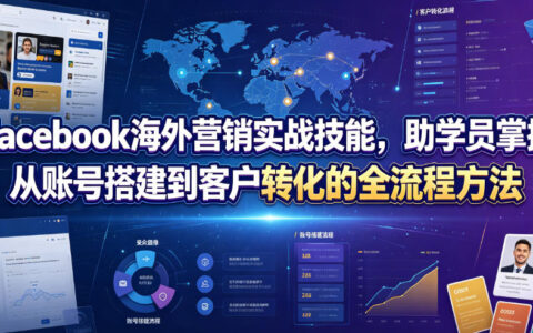 一文读懂Facebook海外营销实战：从账号搭建到客户转化的全流程方法