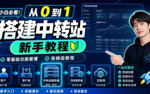 零基础如何自建AI-Token中转站？0门槛保姆级教程，手把手教会你