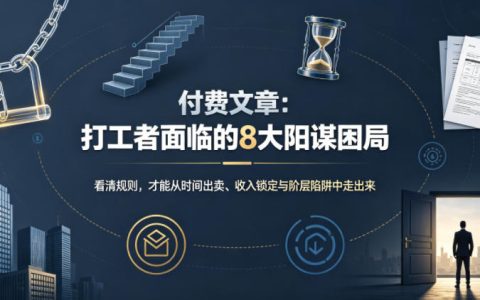 打工人绕不开的8个职场“阳谋”困局，你中招了吗？